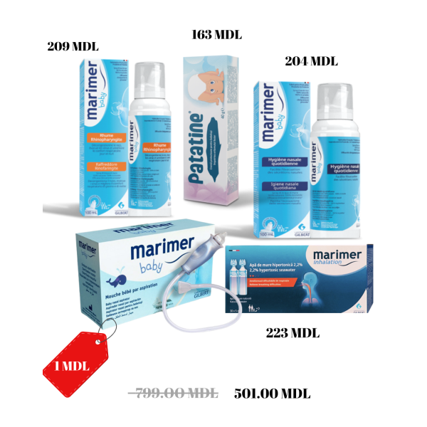 Marimer Set Isotonic / Inhalatii / Hypertonic Baby...