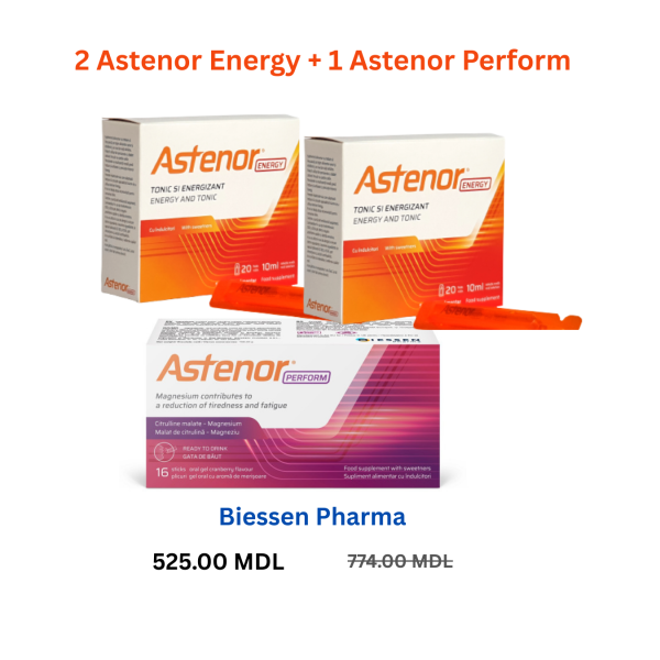 2 Astenor Energy + 1 Astenor Perform