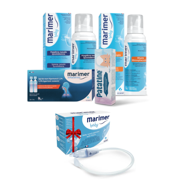 Marimer Baby Izotonic 0,9%, 100 ml+Marimer Ba..