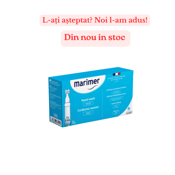 MARIMER izotonic Curatarea nasului, 20 unidoz..