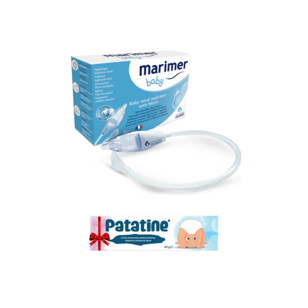 Marimer aspirator nazal cu FILTRU + Patatine ..