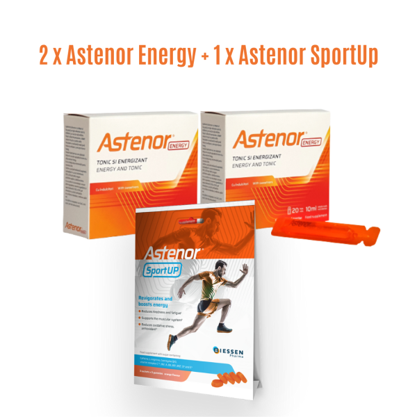 2 Astenor Energy + 1 Astenor SportUP